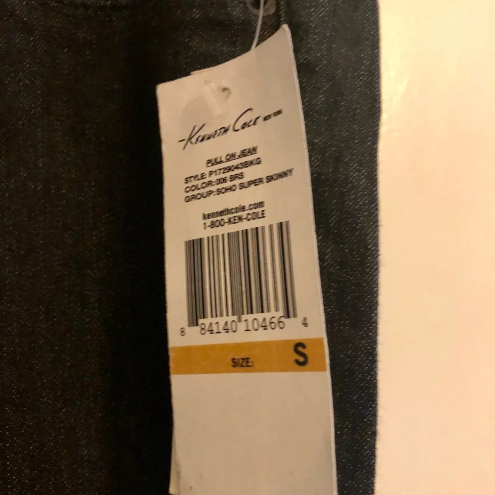 Kenneth Cole NY Soho Super Skinny pull on jeans - Picture 5 of 7